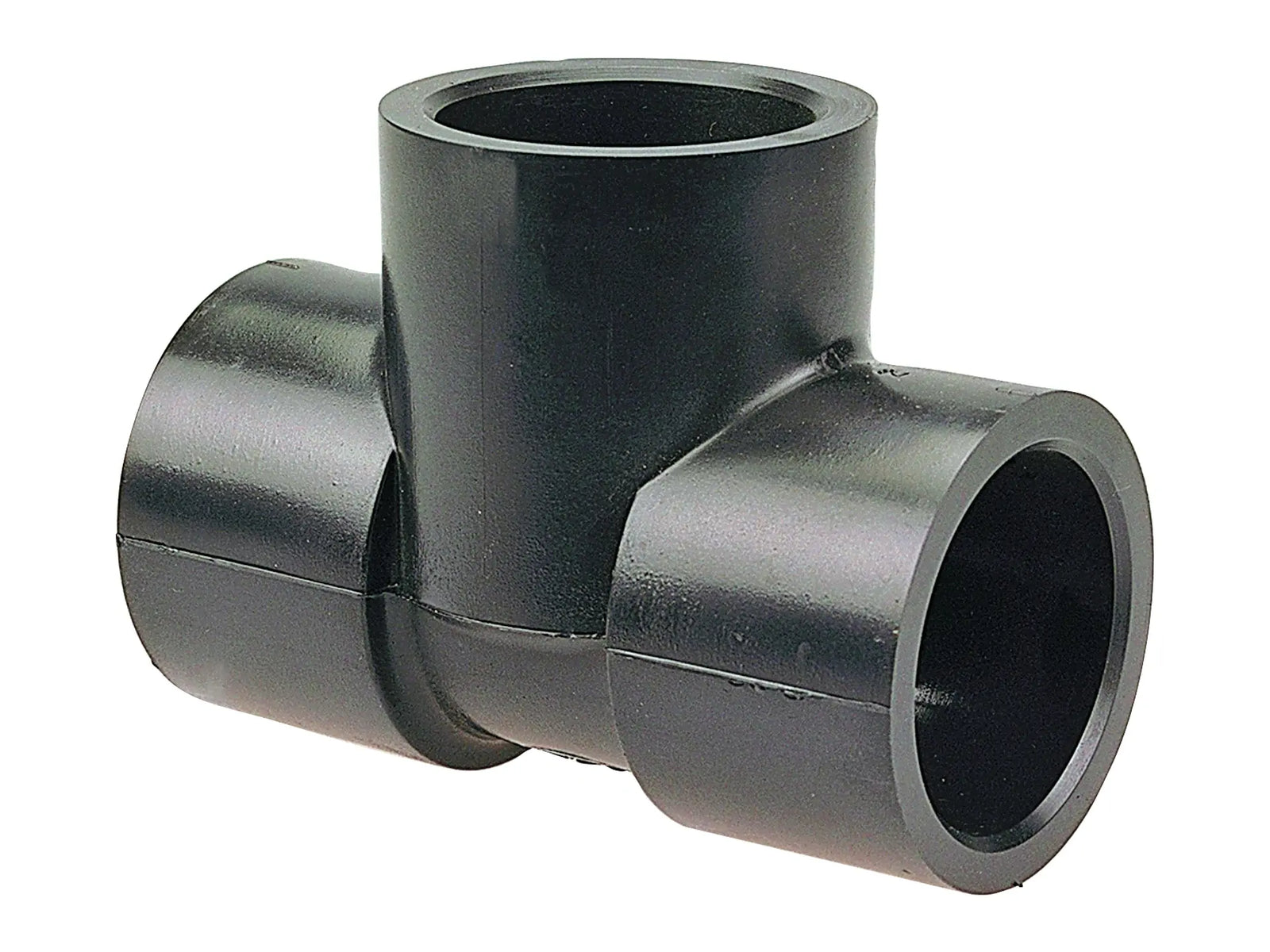 NIBCO CC03000, 3 in. x 3 in. x 3 in. Socket Tee S x S x S Black Polypropylene Schedule 80 6111