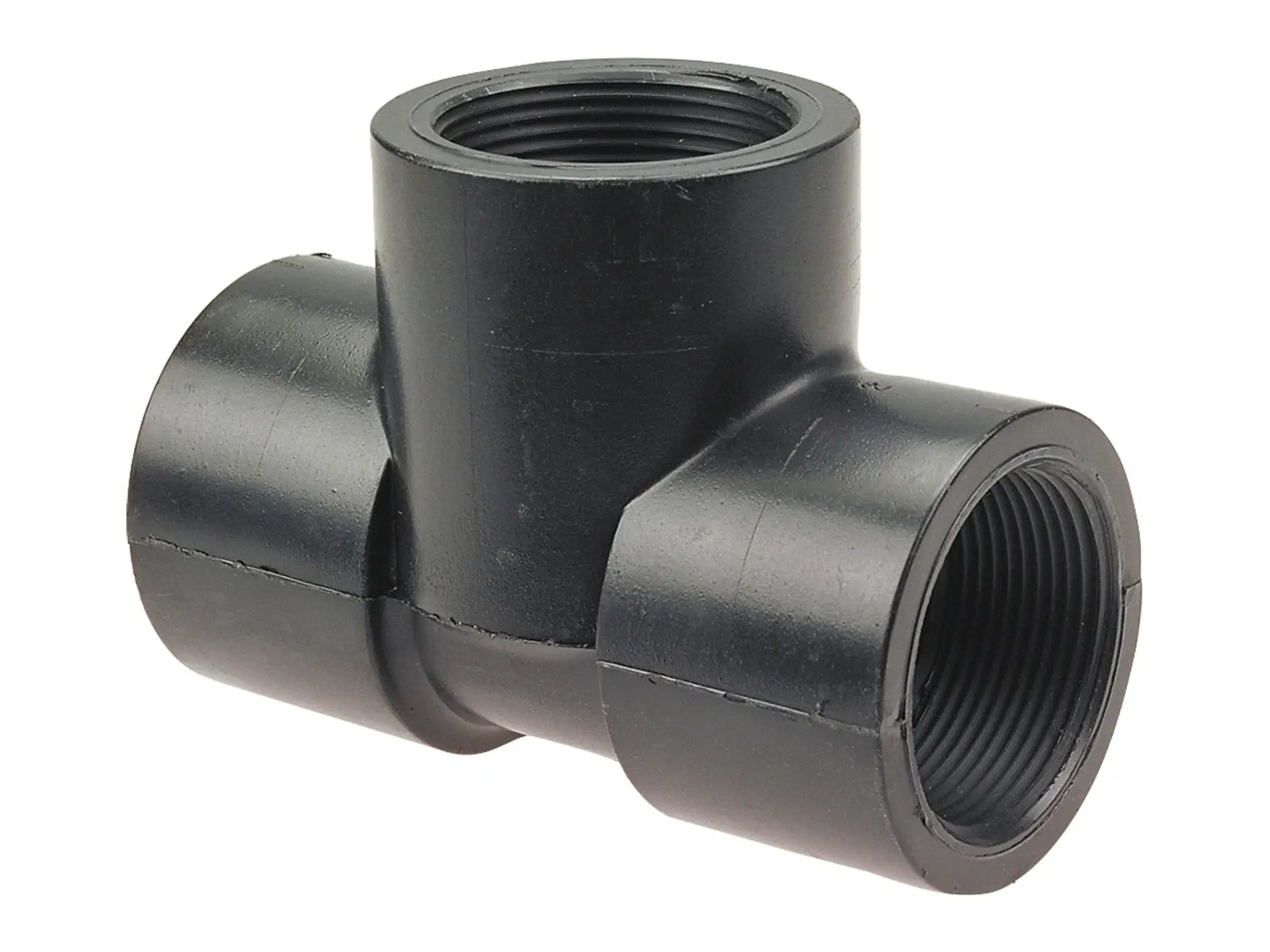 NIBCO CC03250, 1 in. x 1 in. x 1 in. Chemtrol FPTxFPTxFPT Thread Tee 6112-3-3