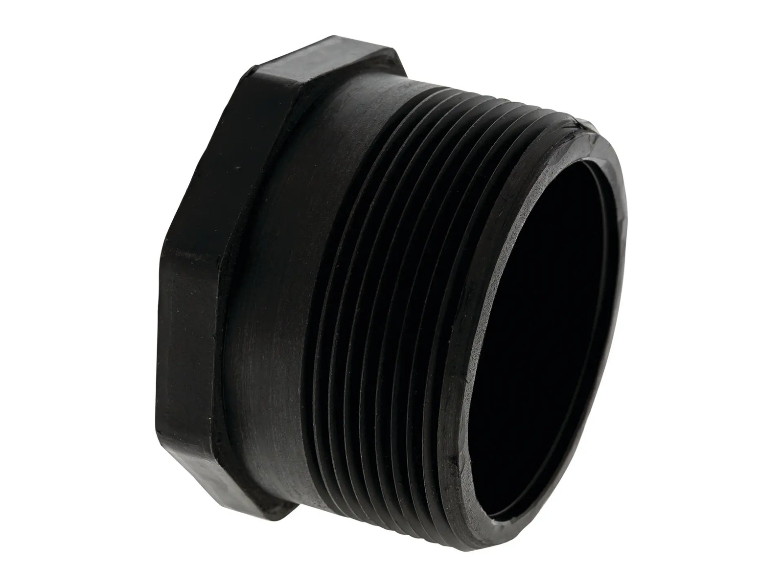 NIBCO CC03750, 1-1/2 in. Thread Plug MPT Black Polypropylene Schedule 80 6116-4