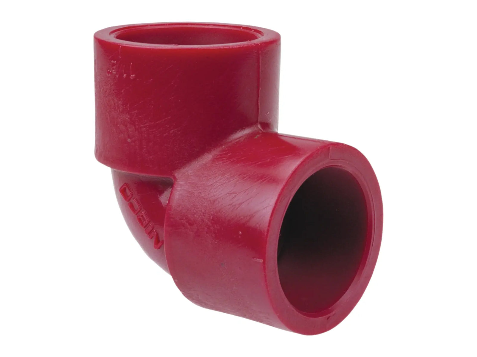 NIBCO CD01450, 2 in. x 2 in. Socket 90° Elbow S x S Kynar Red PVDF Schedule 80 6507