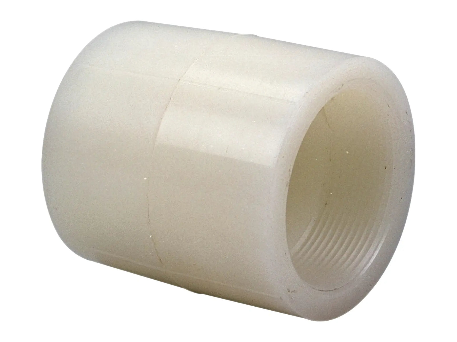 NIBCO CE00650, 1-1/2in. x 1-1/2in. Female Adapter Coupling S x FPT Kynar Natural PVDF Schedule 80