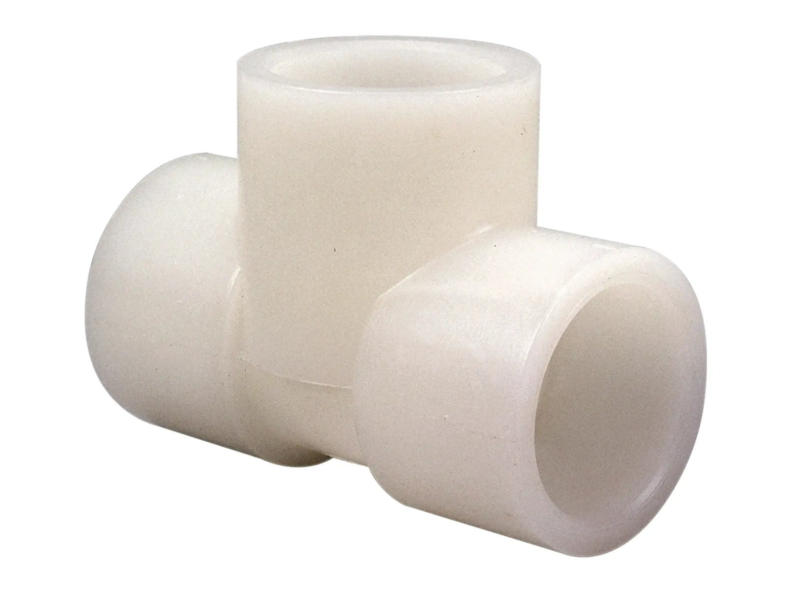 NIBCO CE01960, 3 in. x 3 in. x 3 in. Socket Tee S x S x S Kynar Natural PVDF Schedule 80 6611