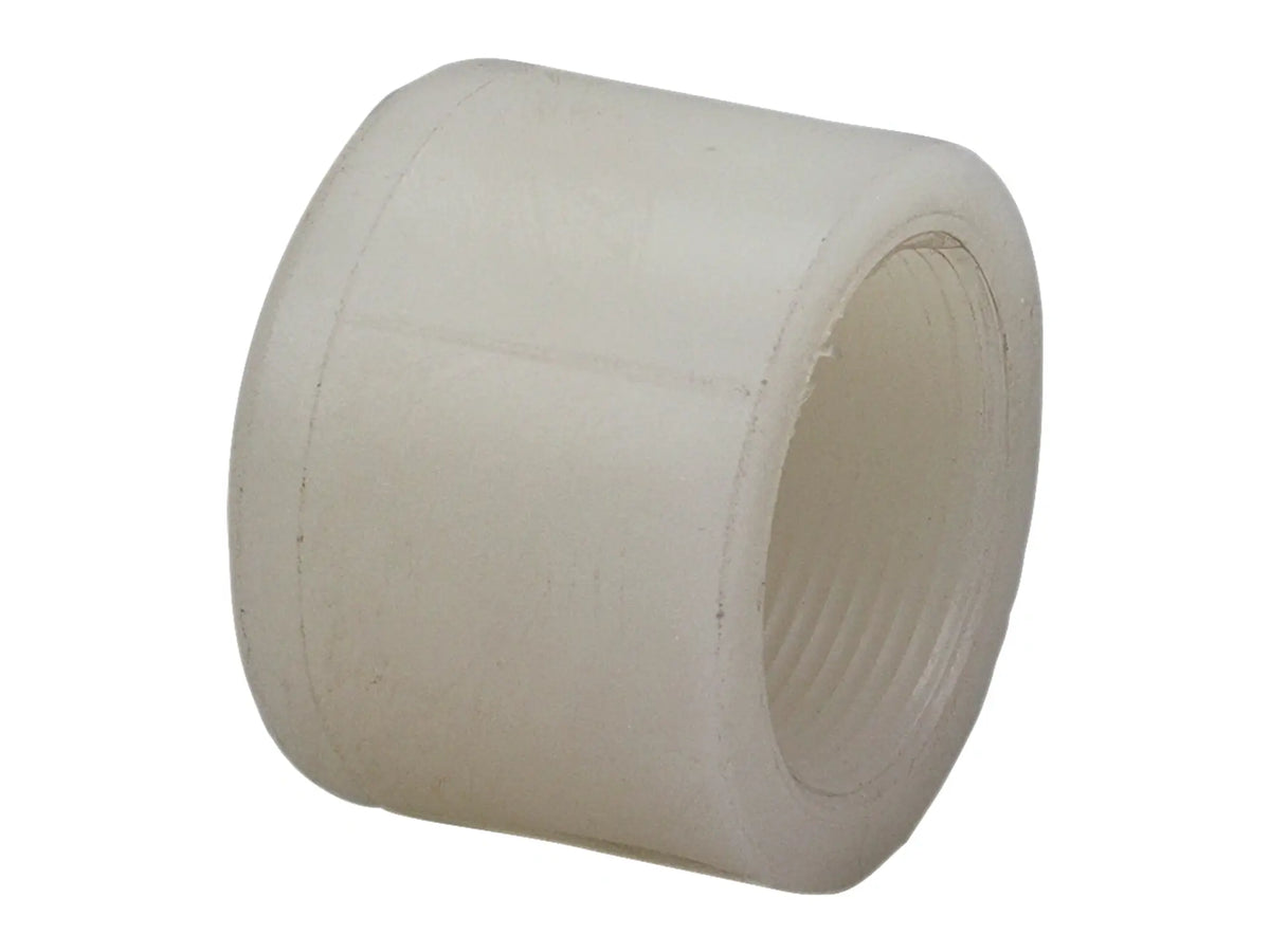 NIBCO CE02950, 2 in. Thread Cap FPT Kynar Natural PVDF Schedule 80 6617-3