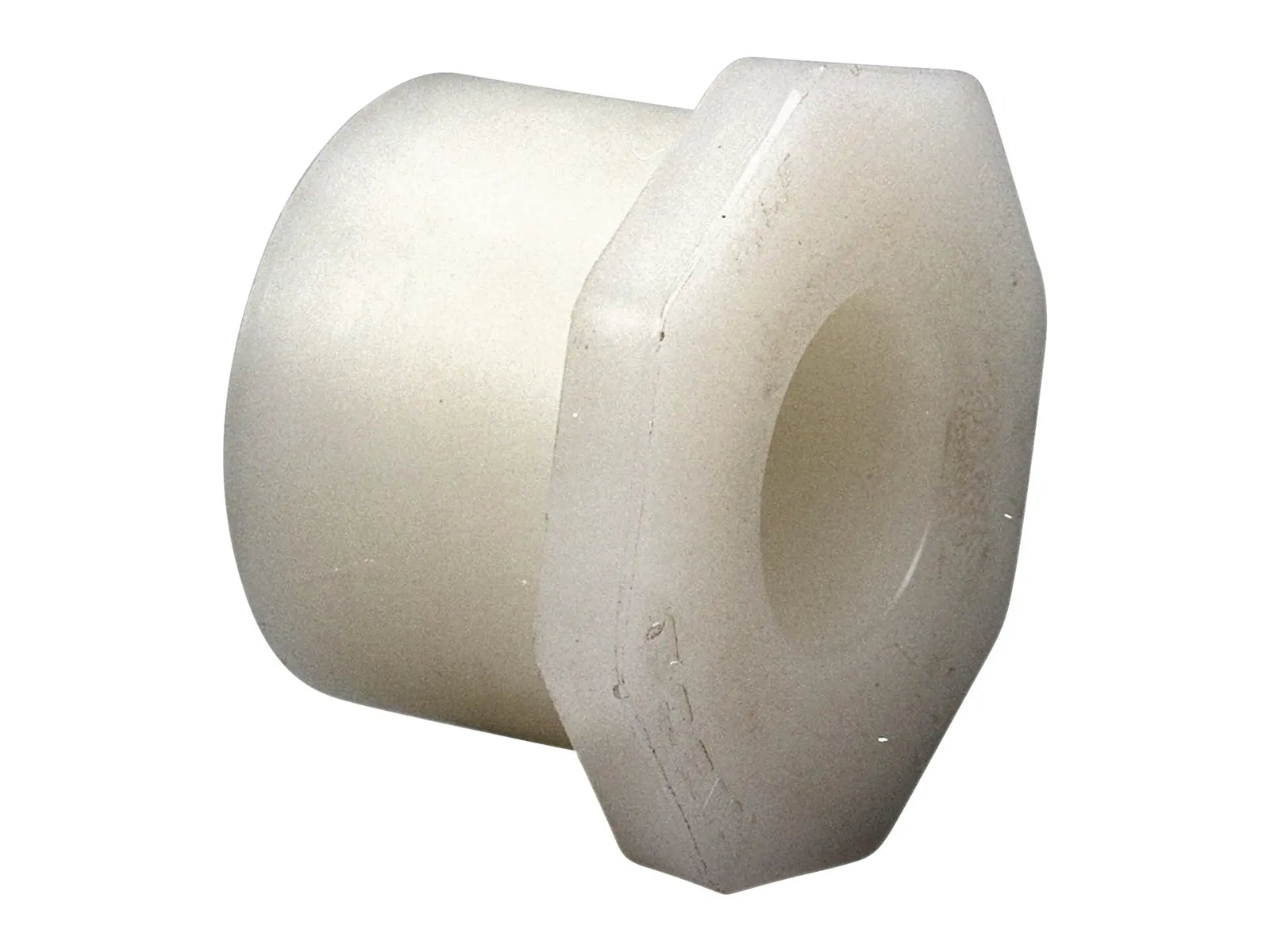 NIBCO CE03000, 3/4in. x 1/2in. Flush Socket Reducer Bushing Spg x S Kynar Natural PVDF Schedule 80