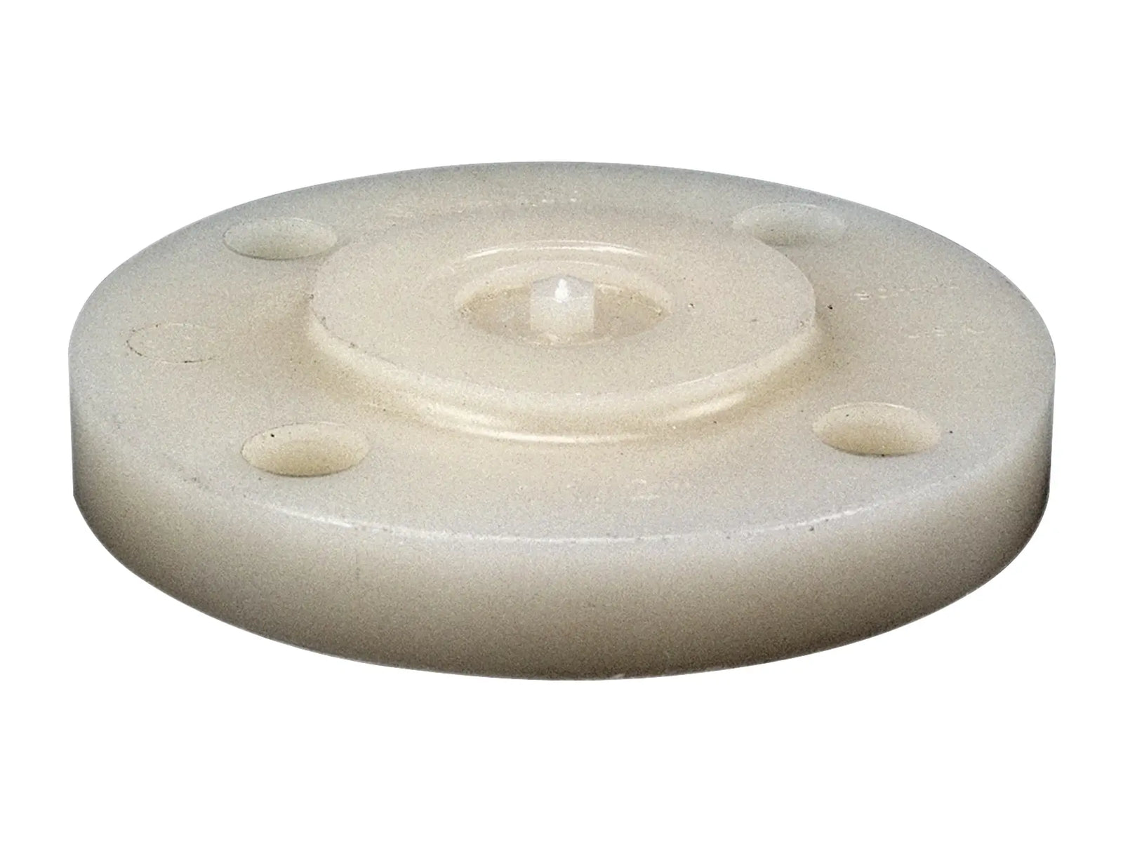 NIBCO CE03650, 1-1/2in. Blind Flange Kynar Natural PVDF Schedule 80, One-Piece Solid Design 6619-H