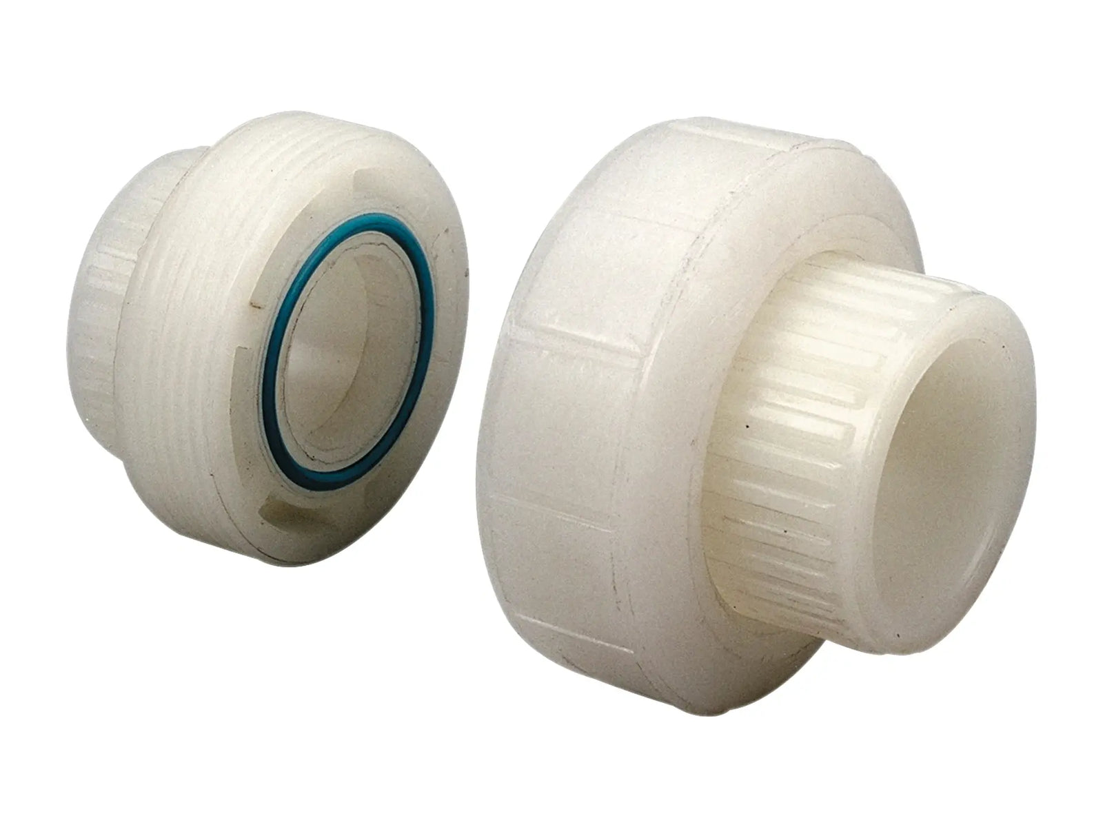 NIBCO CE04050, 3/4 in. FKM Socket Union S x S Kynar Natural PVDF Schedule 80 6633