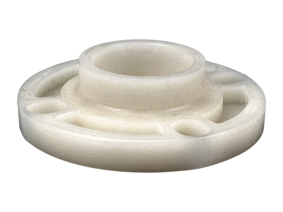 NIBCO CE04739, 3 in. Socket Flange Kynar Natural PVDF Schedule 80, One-Piece Webbed Design 6651-W
