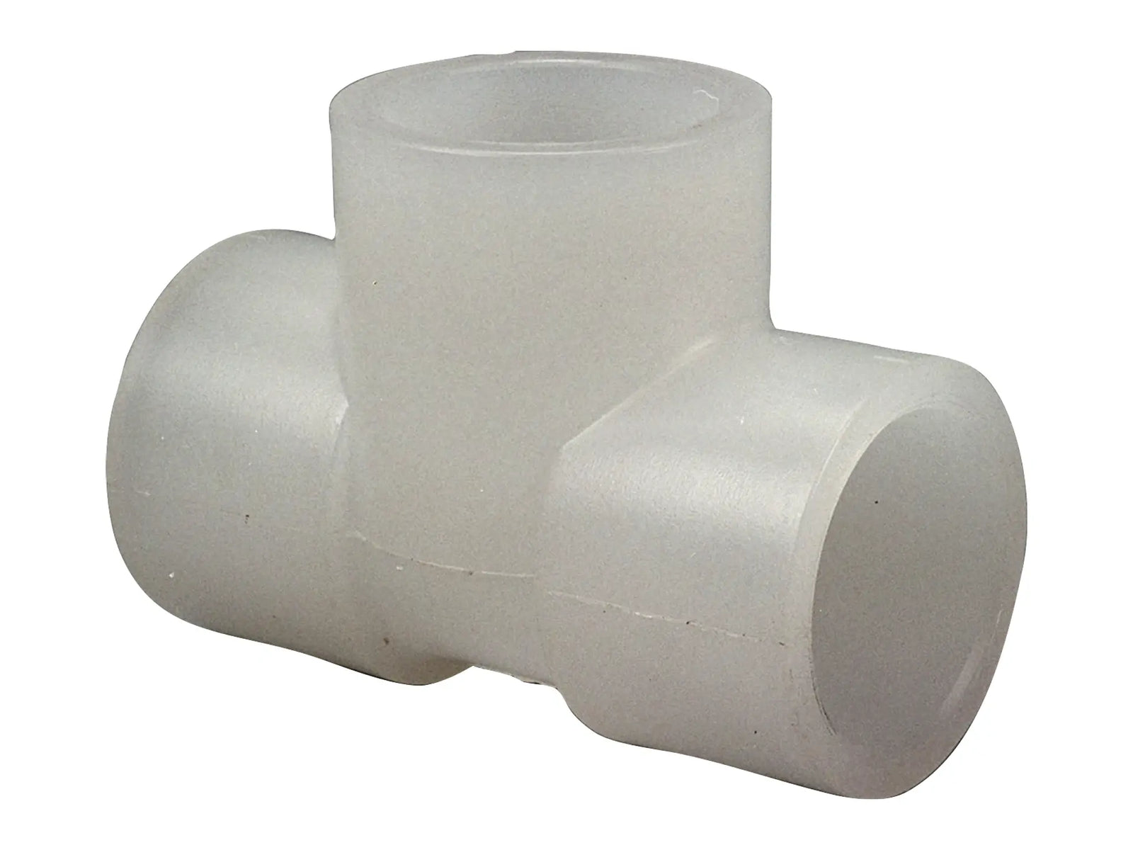 NIBCO CN02950, 2in. x 2in. x 2in. Socket Tee S x S x S Chem-Pure Natural Polypropylene Schedule 80