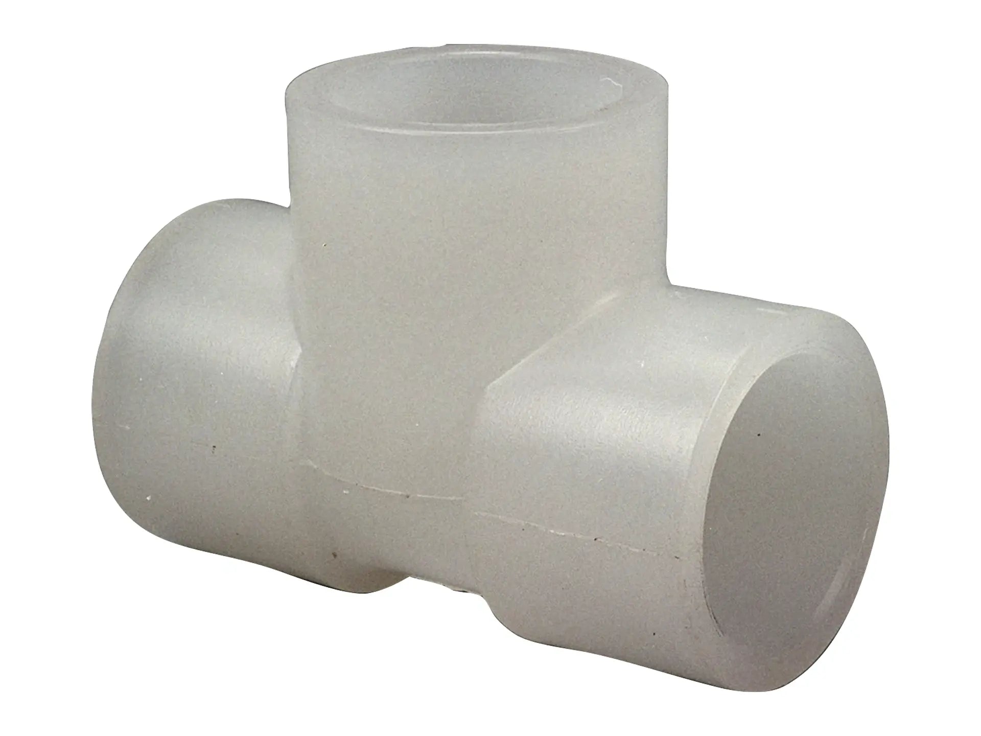 NIBCO CN03050, 4in. x 4in. x 4in. Socket Tee S x S x S Chem-Pure Natural Polypropylene Schedule 80