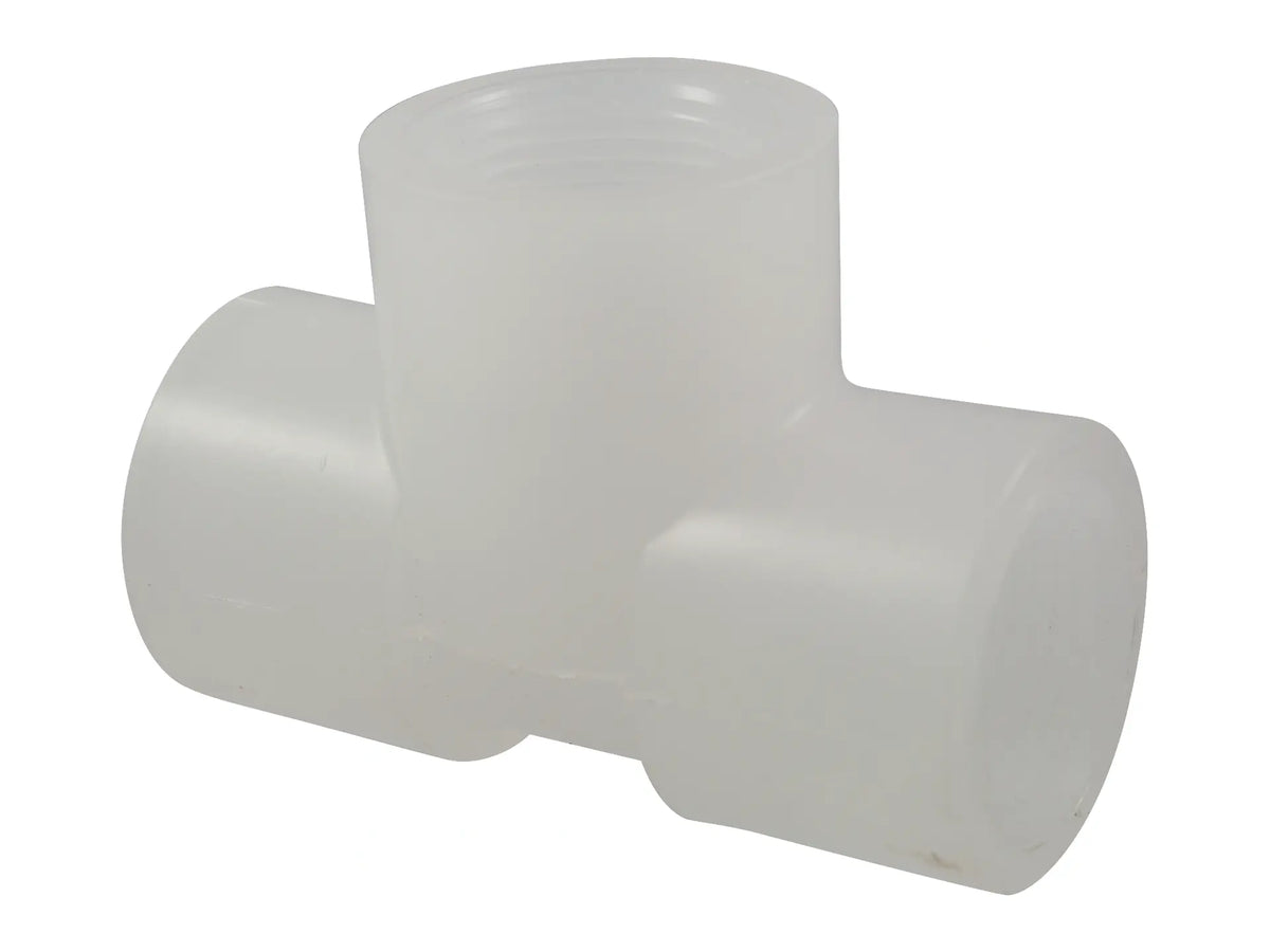 NIBCO CN03350, 1-1/2 in. x 1-1/2 in. x 1-1/2 in. Chemtrol FPTxFPTxFPT Thread Tee 6212-3-3