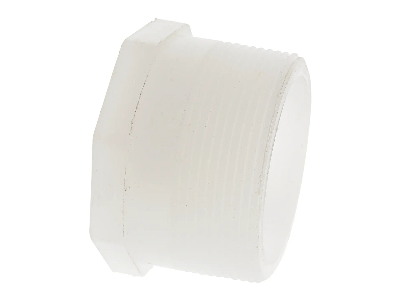 NIBCO CN03700, 1-1/4 in. Thread Plug MPT Chem-Pure Natural Polypropylene Schedule 80 6216-4