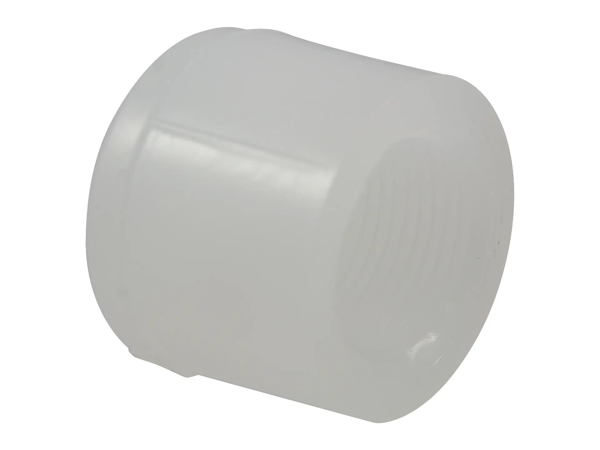 NIBCO CN04360, 2 in. Thread Cap FPT Chem-Pure Natural Polypropylene Schedule 80 6217-3