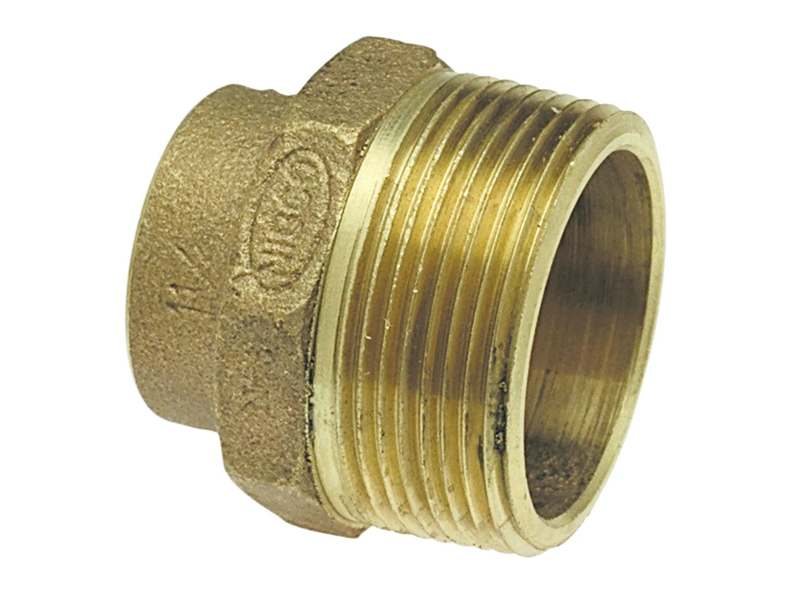 NIBCO E034050, 1-1/4 in. x 1-1/2 in. DWV Trap Adapter OD Tube x M , Cast 804-T