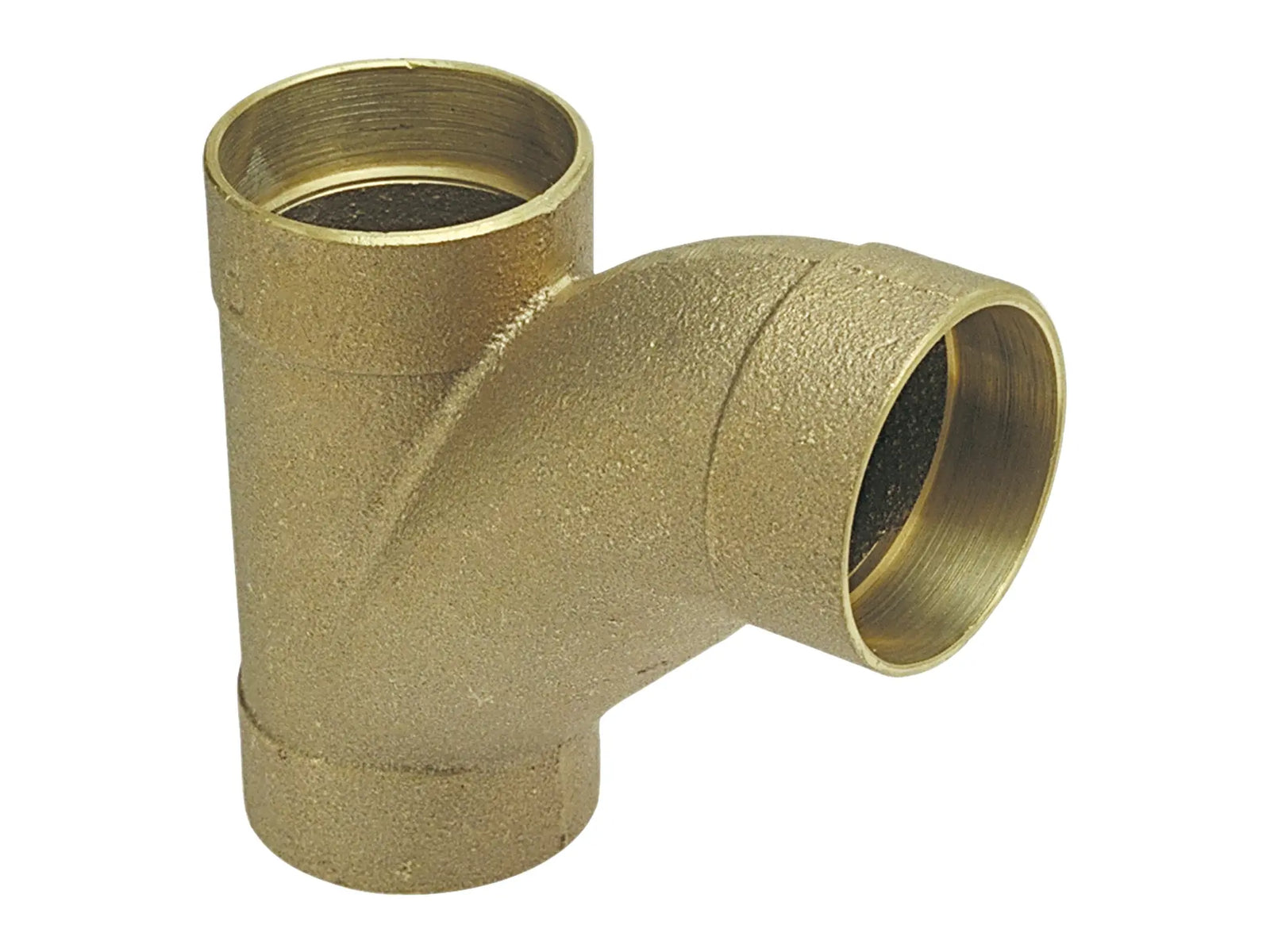 NIBCO E145500, 3 in. x 3 in. x 2 in. DWV Long Turn Tee-Wye C x C x C , Cast 812