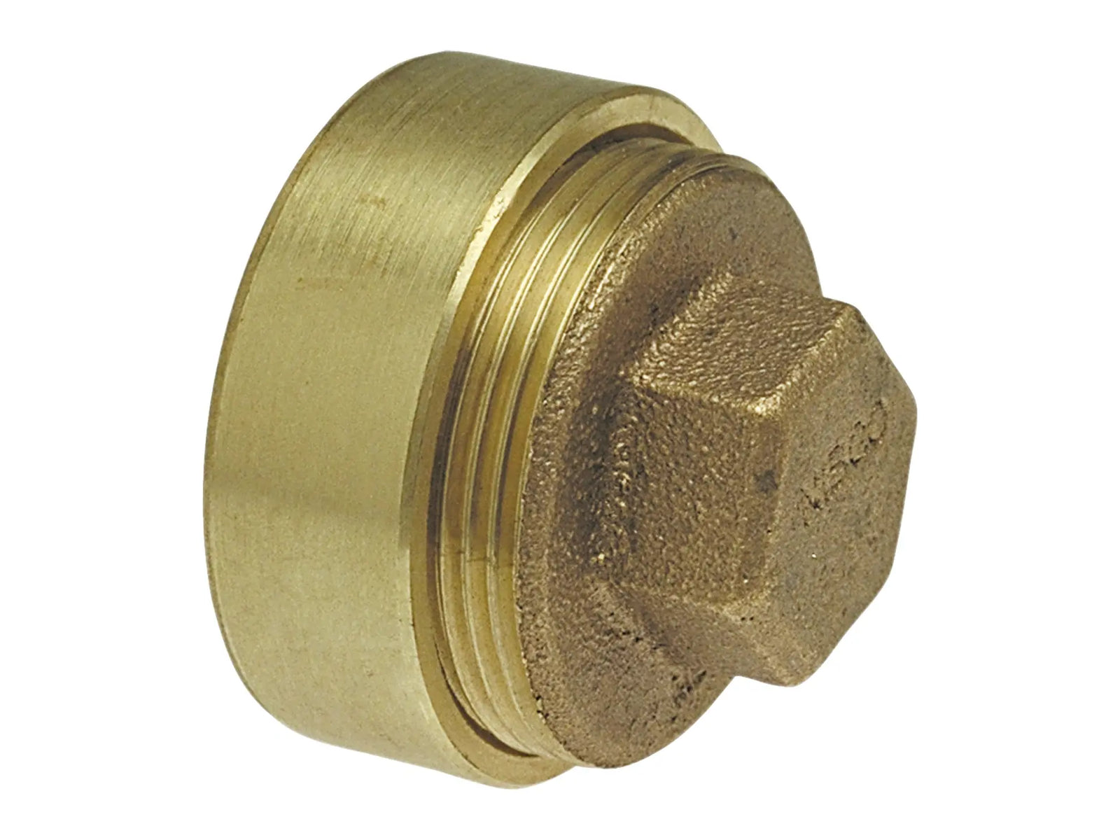 NIBCO E170450, 4 in. x 3 in. DWV Flush Fitting Cleanout Ftg x Cleanout w/Plug , Cast 816-S