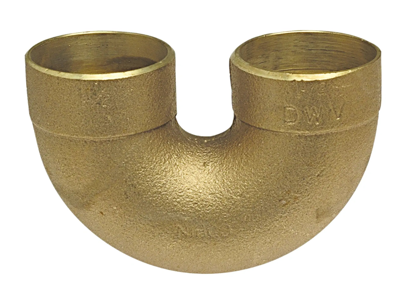 NIBCO E535410, 2 in. x 1-1/2 in. DWV Return Bend C x C , Cast 879