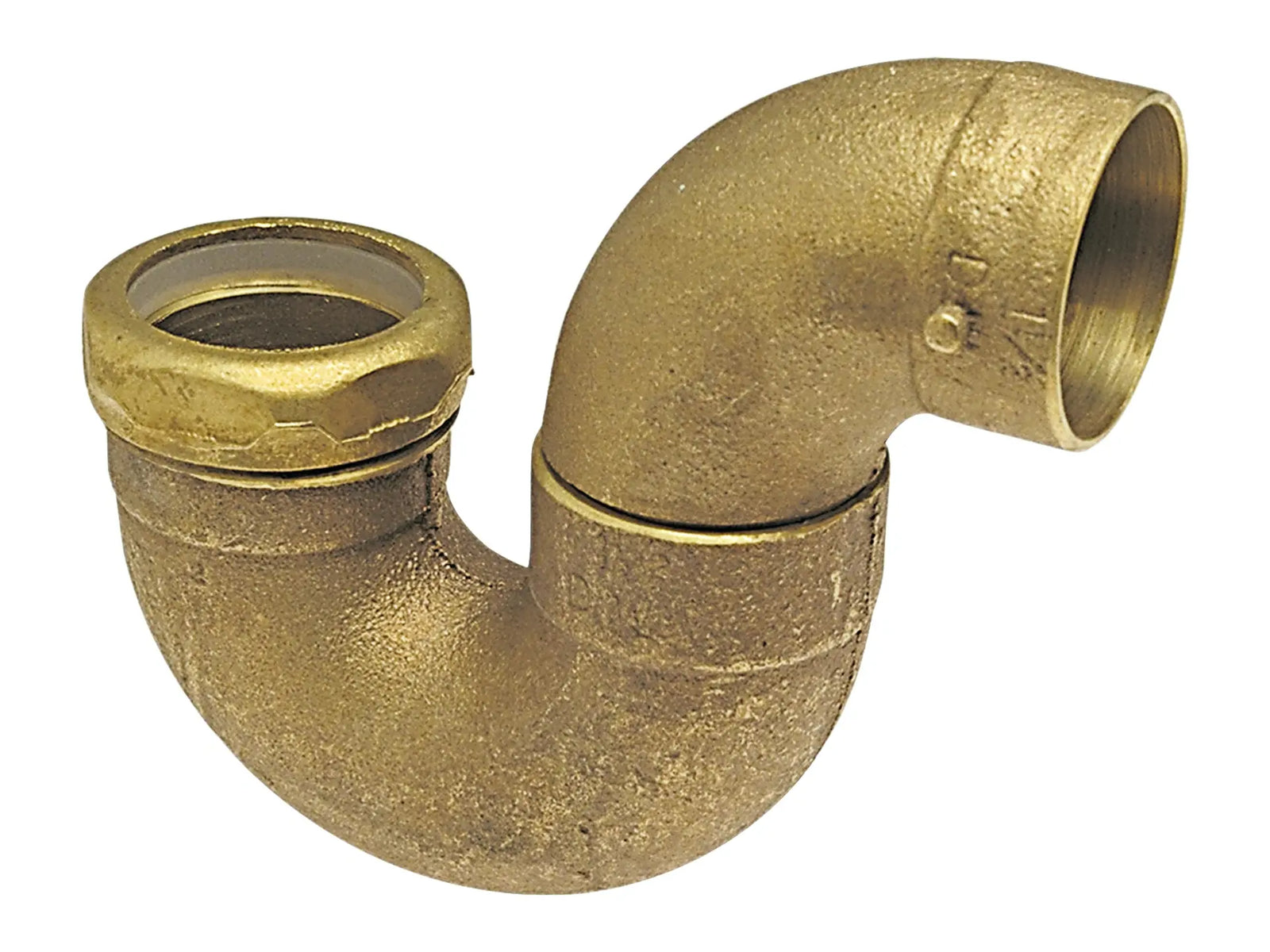 NIBCO E545300, 1-1/2 in. x 1-1/2 in. DWV P-Trap C x SJ , Cast 881