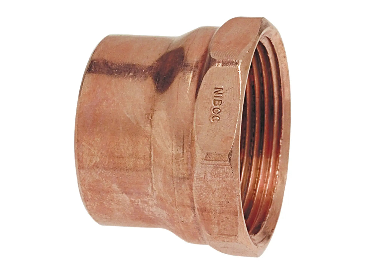 NIBCO H024250, 1-1/4 in. x 1-1/4 in. DWV Adapter C x F, Wrot 903