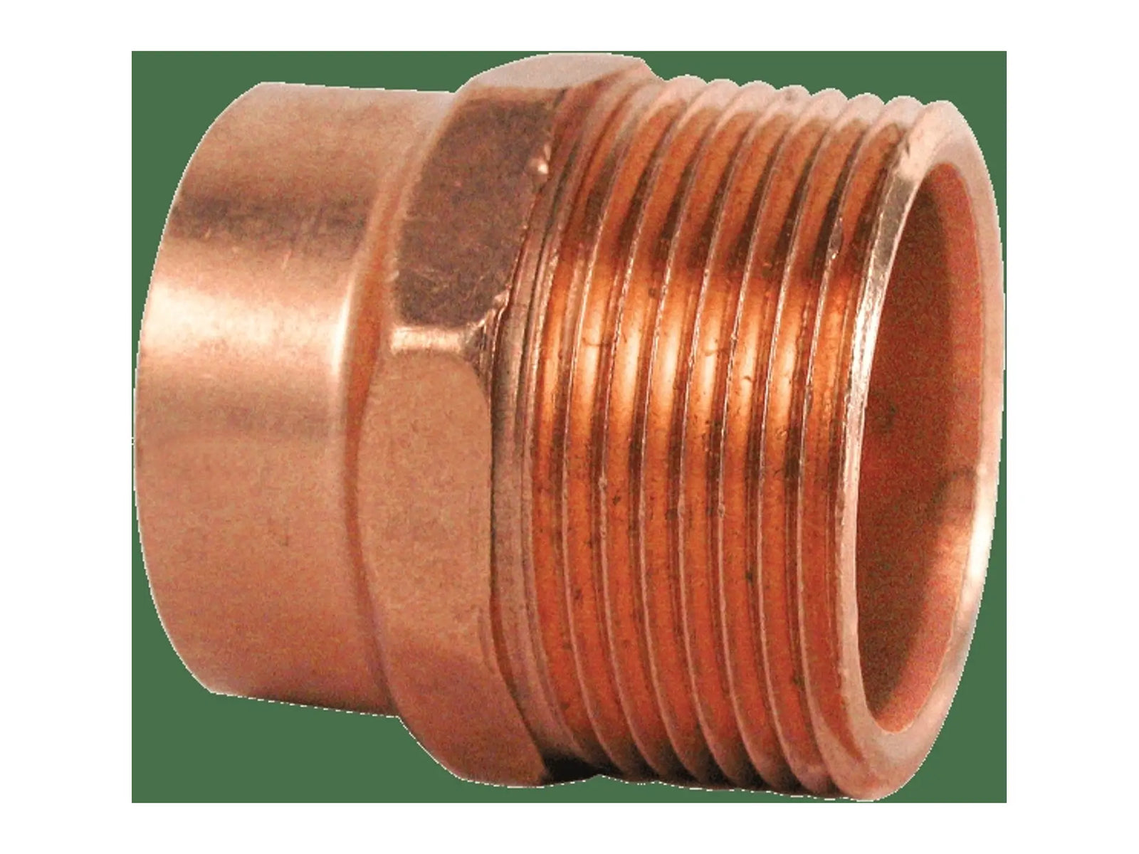 NIBCO H030250, 1-1/4 in. x 1-1/4 in. DWV Adapter C x M, Wrot 904