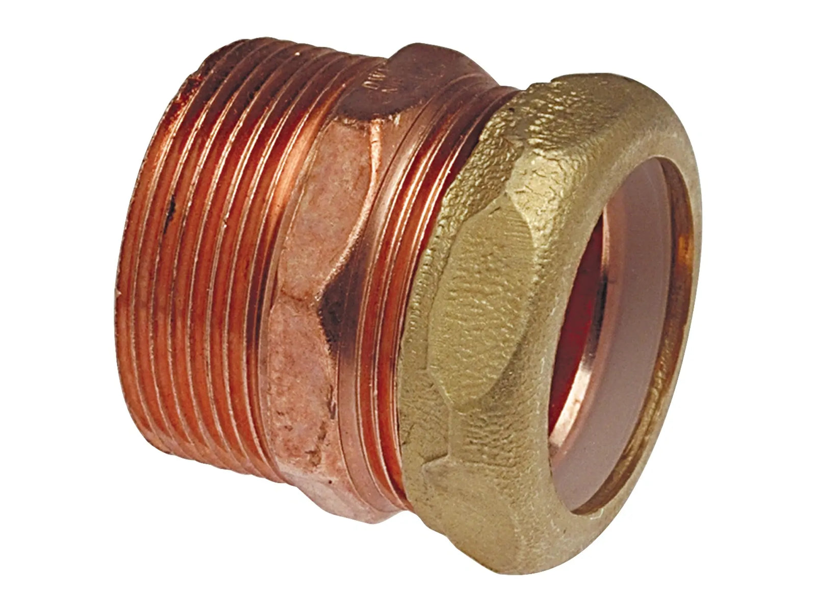 NIBCO H033050, 1-1/2 in. x 1-1/2 in. DWV Trap Adapter M x SJ, Wrot 904-7
