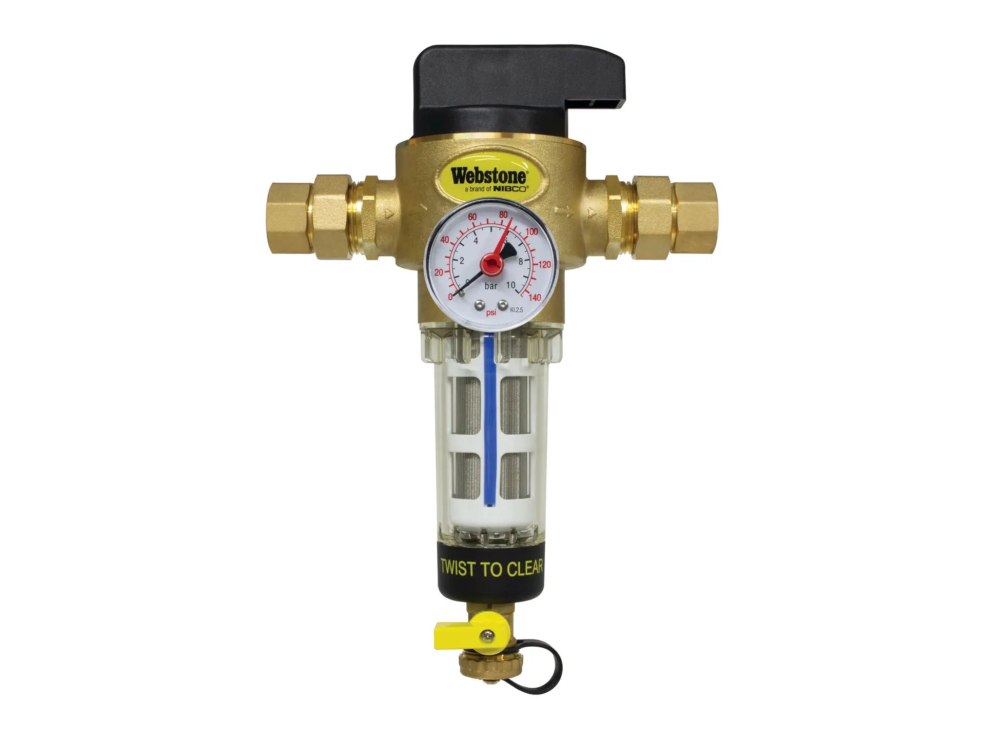 Webstone H-4-G0104W, 1 in. x 1 in. FIP Sediment Filter THD-X-G010W
