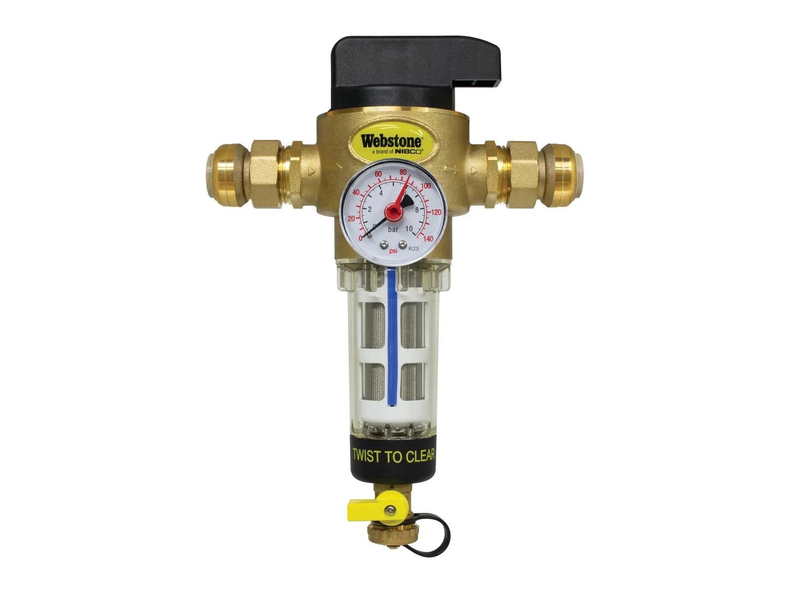 Webstone H-6-G0104W, 1 in. x 1 in. PSH Sediment Filter PSH-X-G010W