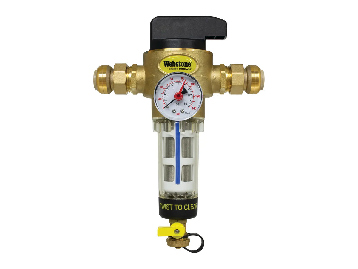 Webstone H-6-G0104W, 1 in. x 1 in. PSH Sediment Filter PSH-X-G010W