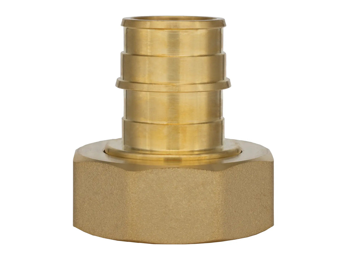 Webstone H-7-3103W, 1 in. x 3/4 in. GFU x F1960 Union Fitting PEX-7-X10W