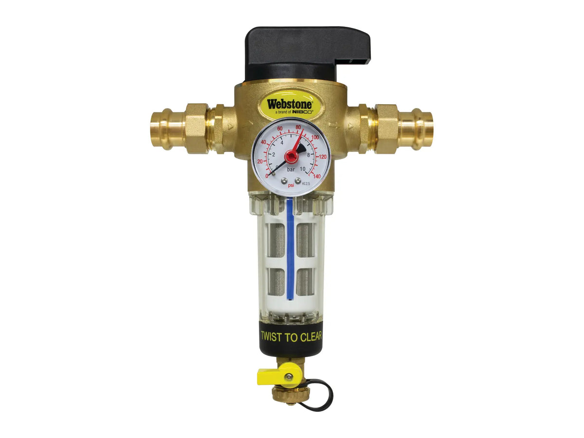 Webstone H-8-G0104W, 1 in. x 1 in. PRS Sediment Filter PRS-X-G010W
