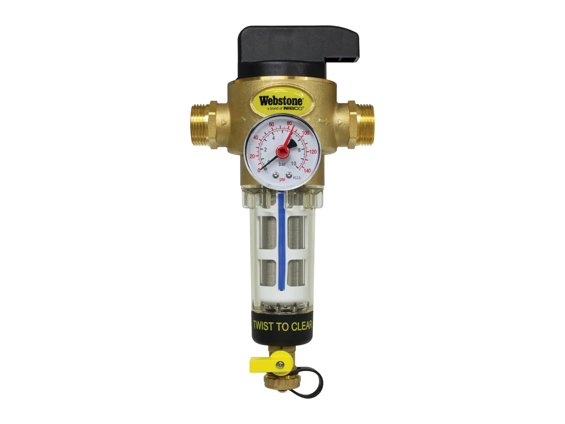 Webstone H-G0104W, 1 in. x 1 in. GMT Sediment Filter Body THD-G010W