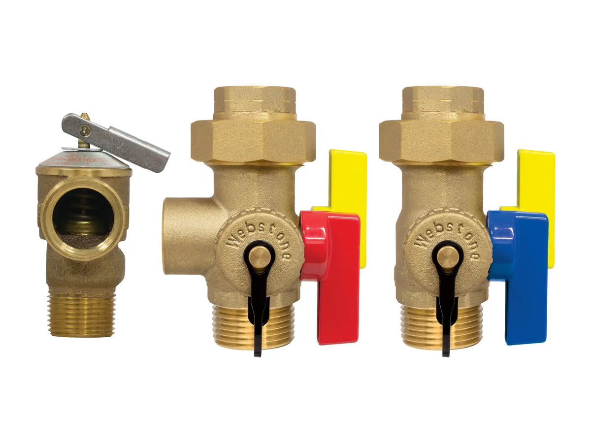 Webstone H-G2444W-RPR-LF, 3/4 in. x 1 in. GMT x FIP LF EXP UC TWH Kit W/LF PRV THD-G244WPR-LF
