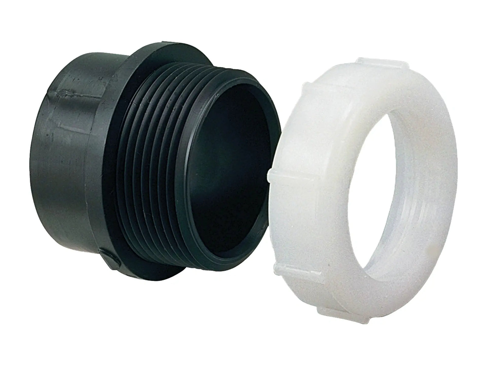 NIBCO I014500, 1-1/4 in. x 1-1/4 in. SPGxSJ Trap Adapter ABS 5801-2-7