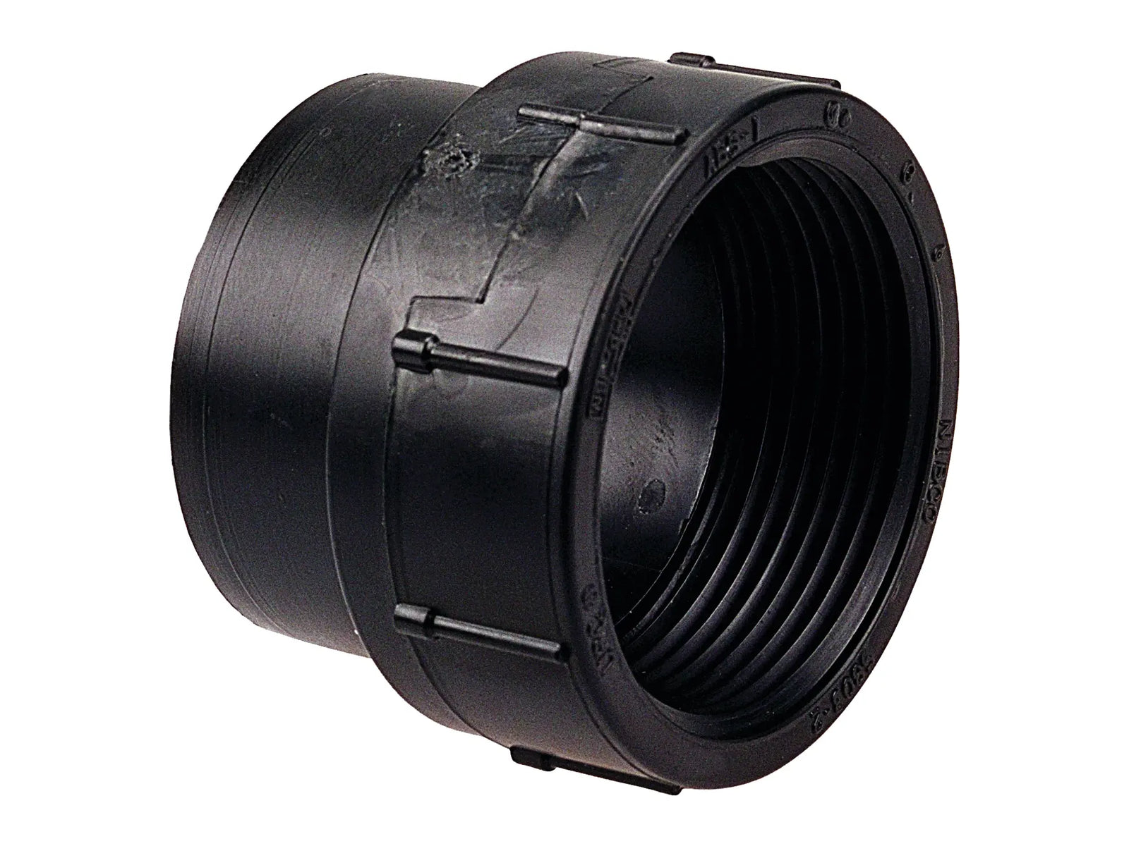 NIBCO I026150, 2 in. x 2 in. Female Adapter Spg x FIPT ABS DWV 5803-2