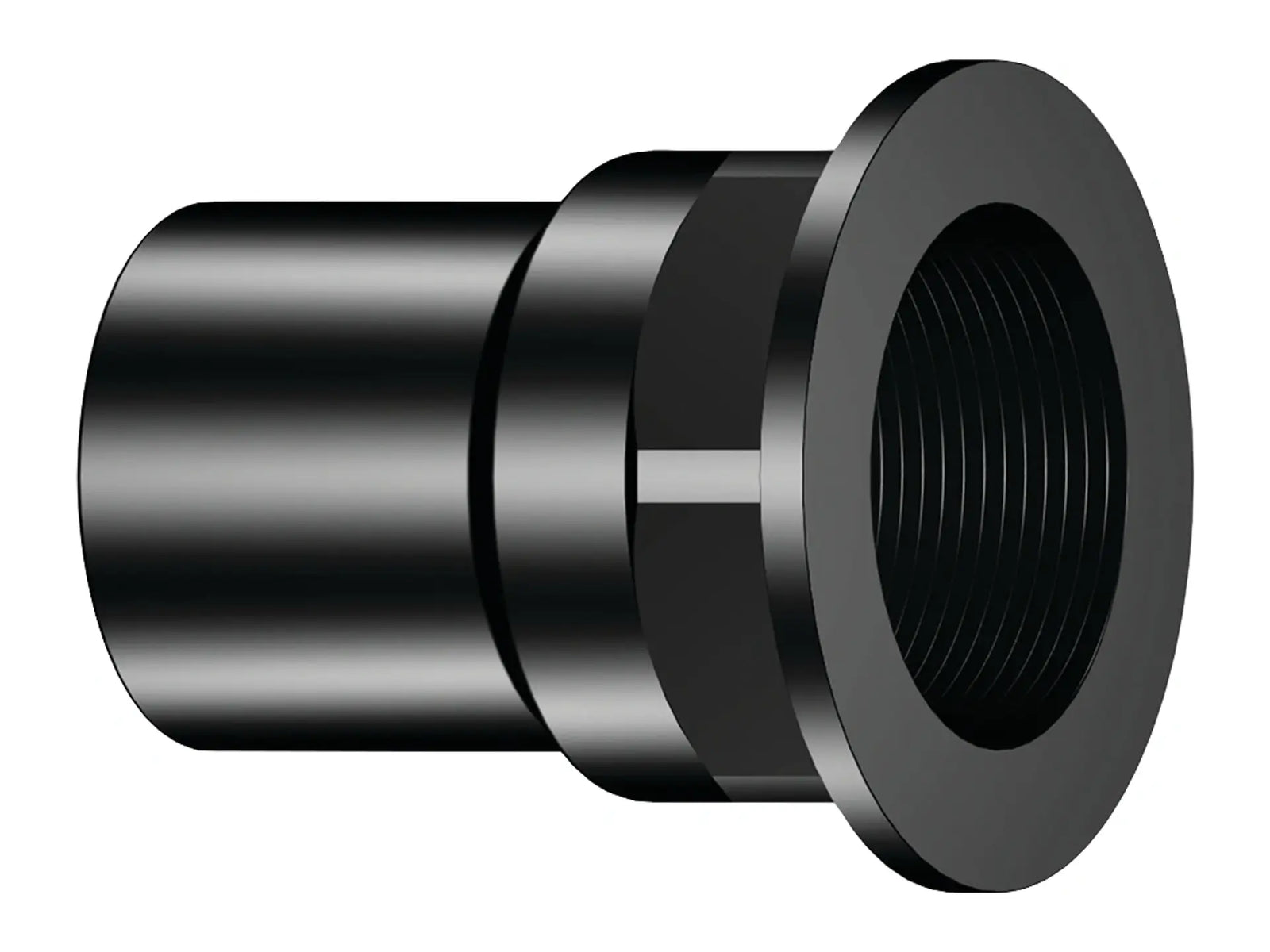 NIBCO I027000, 1-1/2 in. x 1-1/2 in. Tray Plug Adapter Spg x NPSM Thread ABS DWV 5803-2-TPA