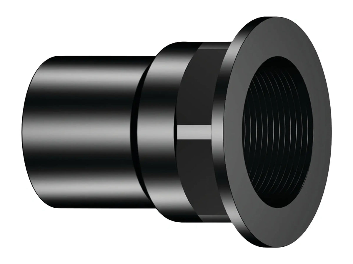 NIBCO I027500, 1-1/2 in. x 1-1/2 in. Tray Plug Adapter Spg x NPSM Thread ABS DWV 5803-2-TPASE