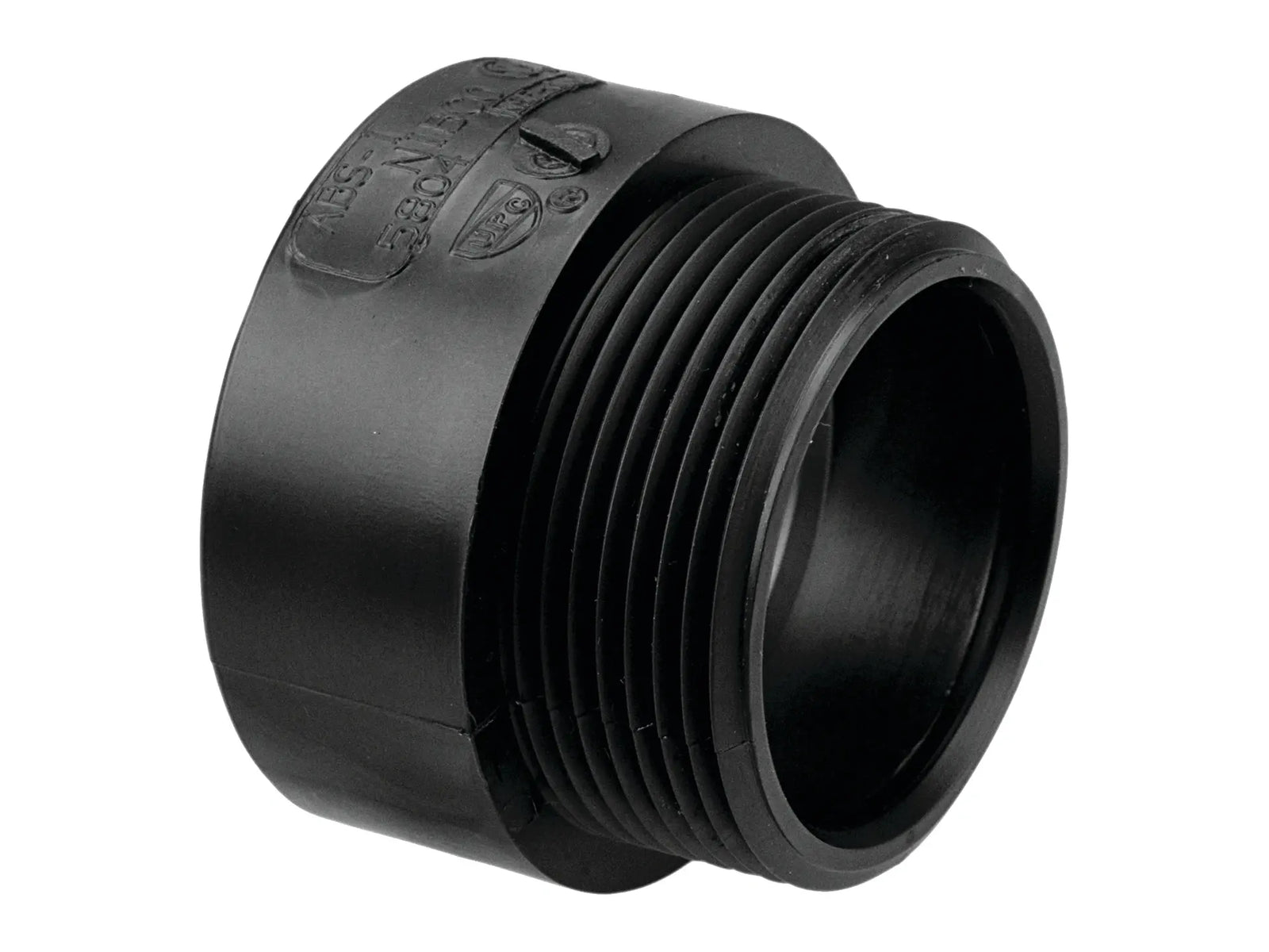 NIBCO I030250, 1-1/4 in. x 1-1/4 in. Male Adapter H x MIPT ABS DWV 5804