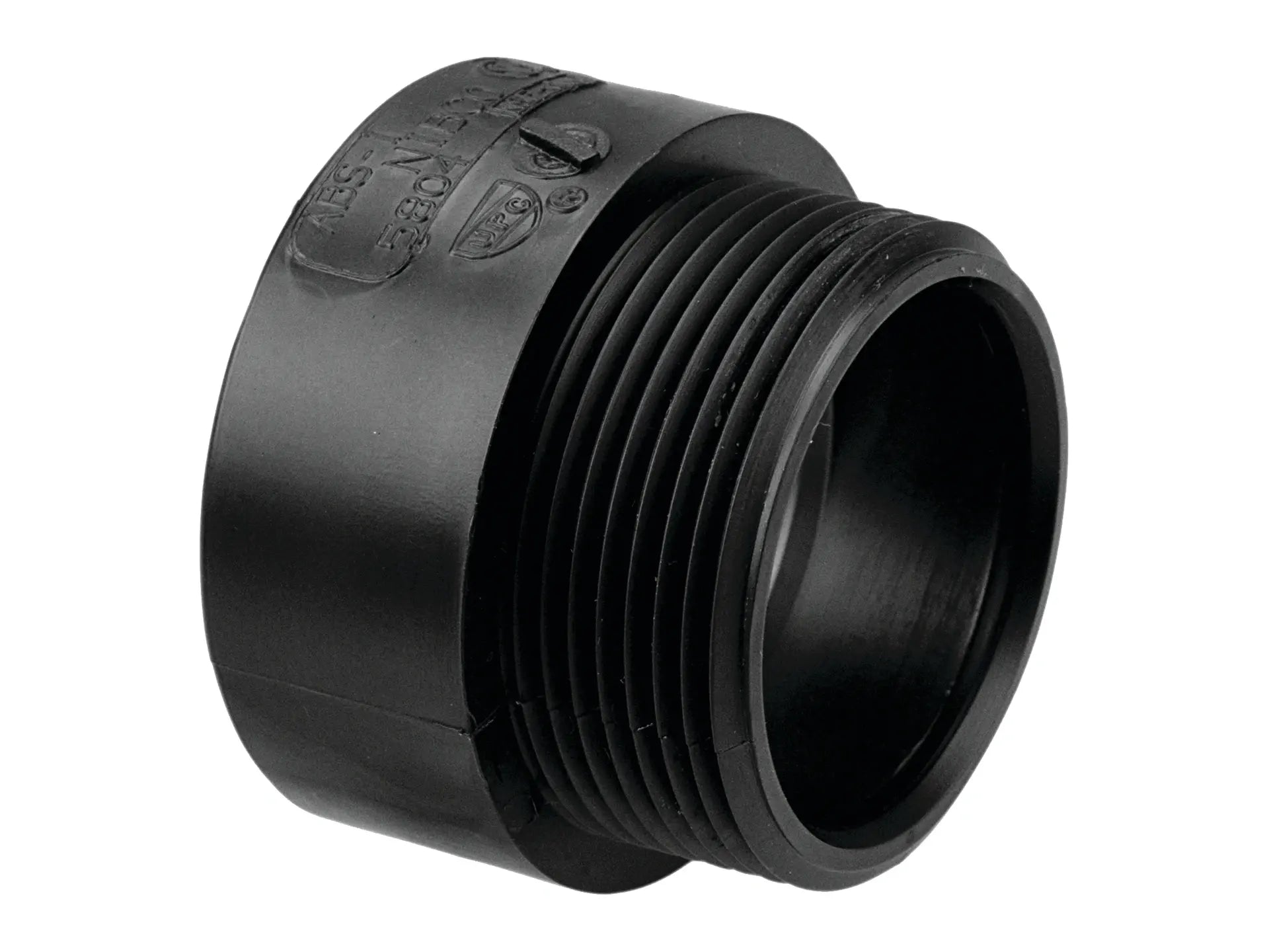 NIBCO I030700, 2 in. x 2 in. Male Adapter H x MIPT ABS DWV 5804