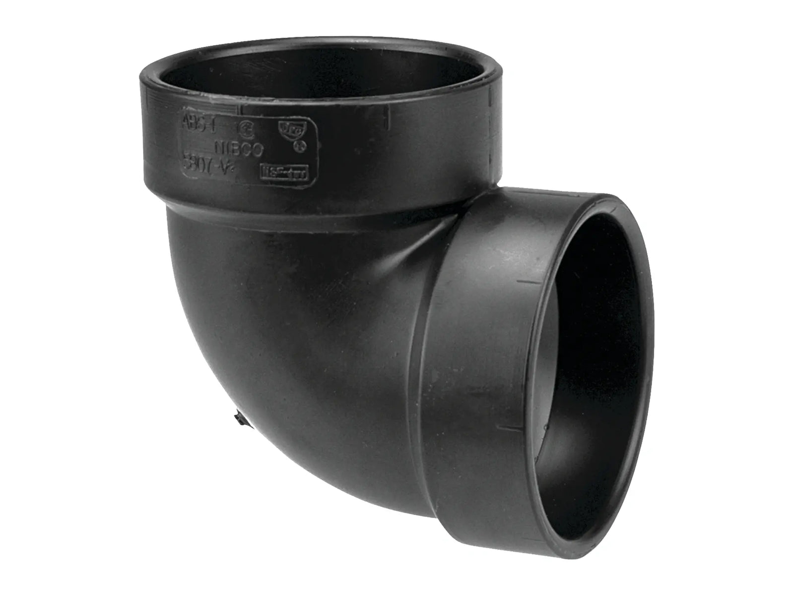 NIBCO I053700, 4 in. x 4 in. 90° Vent Elbow H x H ABS DWV 5807-V
