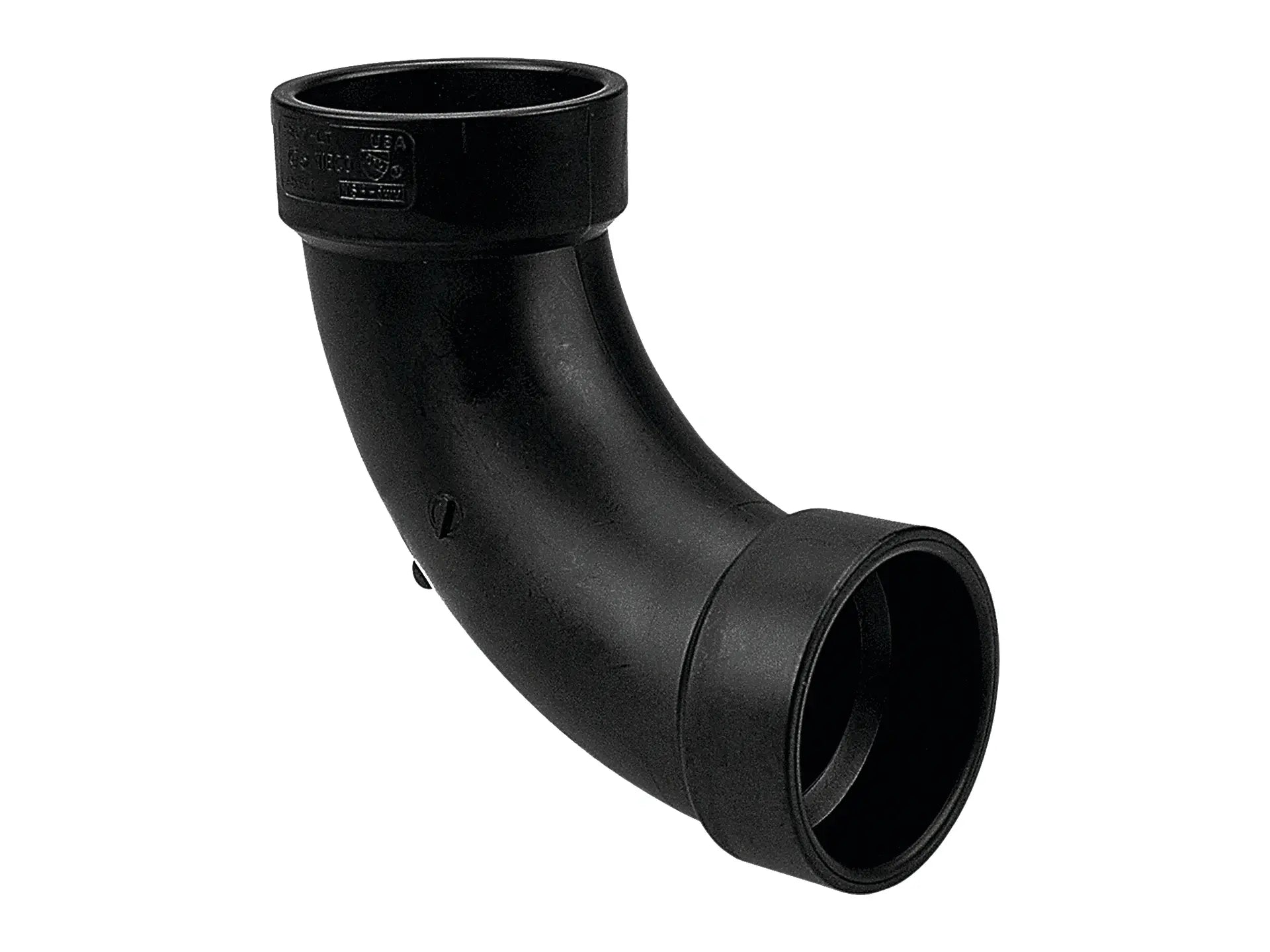 NIBCO I057050, 2 in. x 2 in. 90° Long Turn Elbow H x H ABS DWV 5807-LT