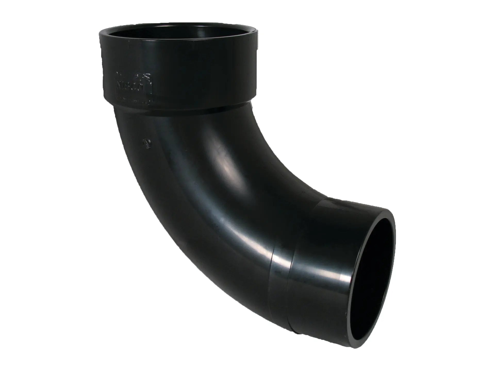 NIBCO I057300, 3 in. x 3 in. 90° Long Turn Street Elbow Spg x H ABS DWV 5807-2-LT