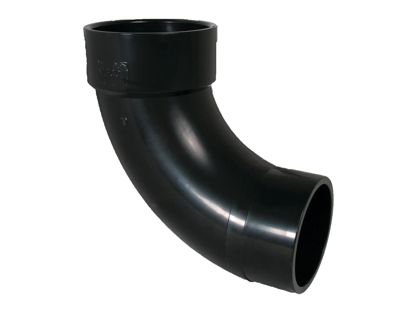 NIBCO I057350, 4 in. x 4 in. 90° Long Turn Street Elbow Spg x H ABS DWV 5807-2-LT
