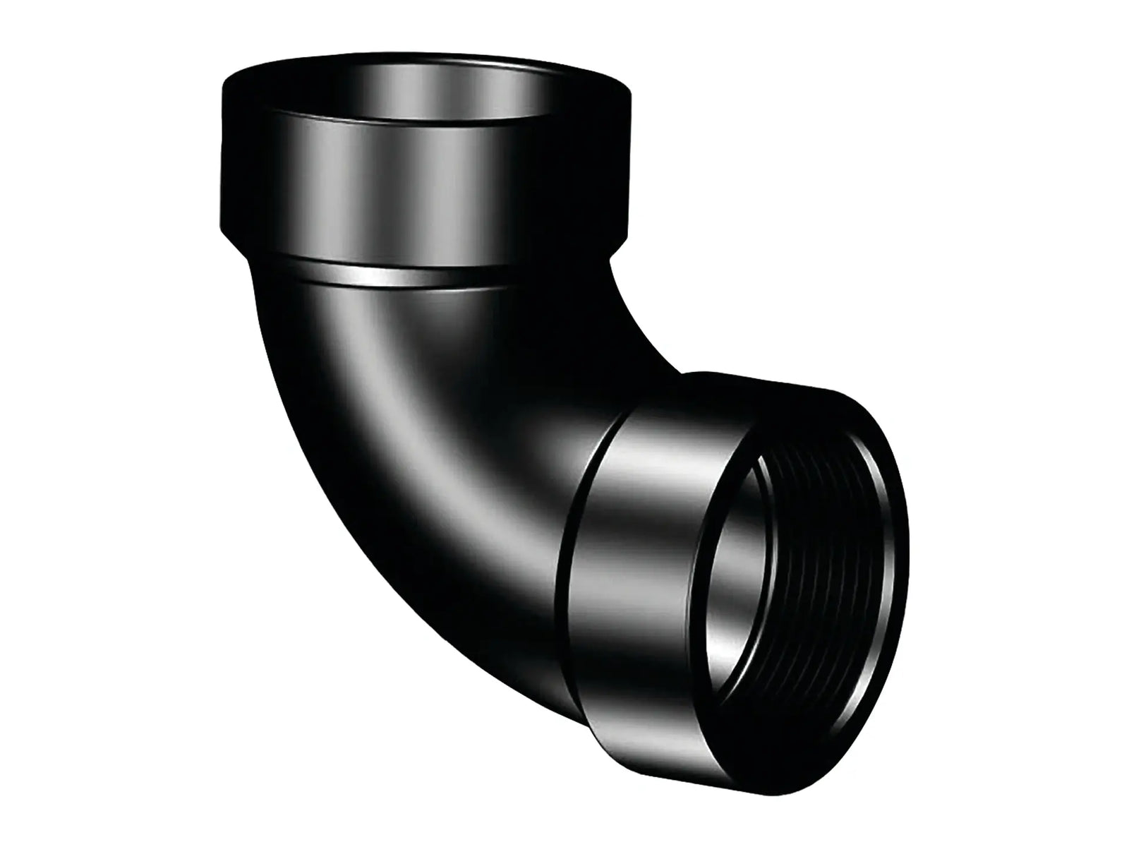 NIBCO I064500, 3 in. x 3 in. 90° Elbow H x FIPT ABS DWV 5807-3