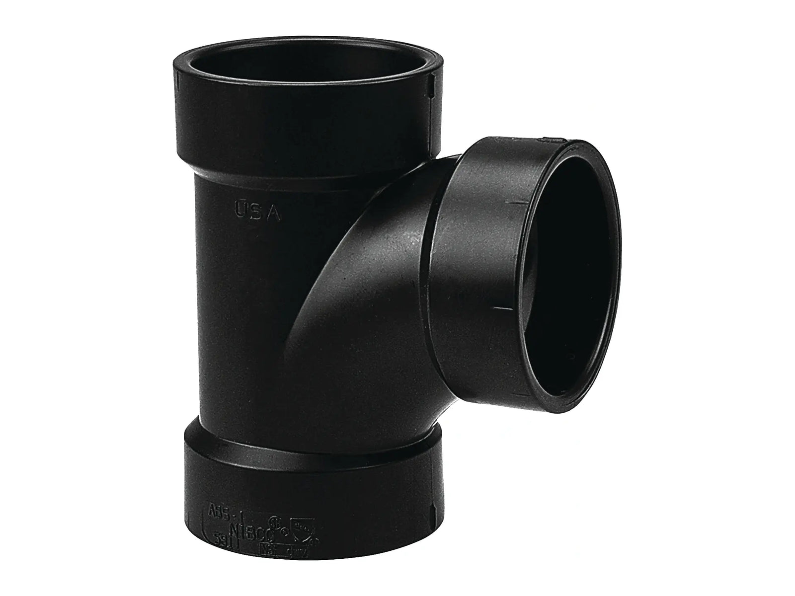 NIBCO I098050, 1-1/2 in. x 1-1/2 in. x 1-1/2 in. Sanitary Tee H x H x H ABS DWV 5811