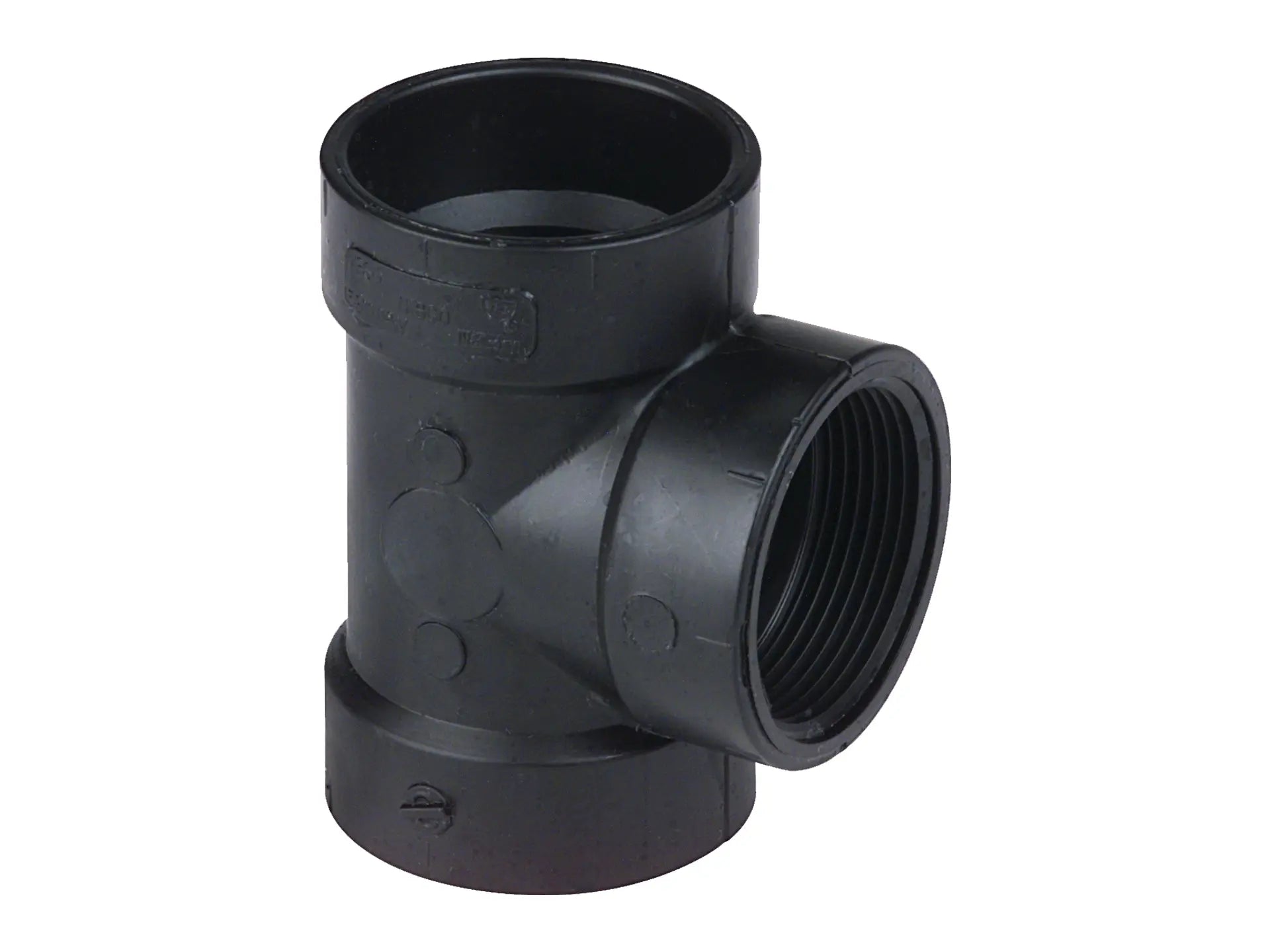 NIBCO I113030, 1-1/2 in. x 1-1/2 in. x 1-1/2 in. Test Tee H x H x FIPT ABS DWV 5811-14-V