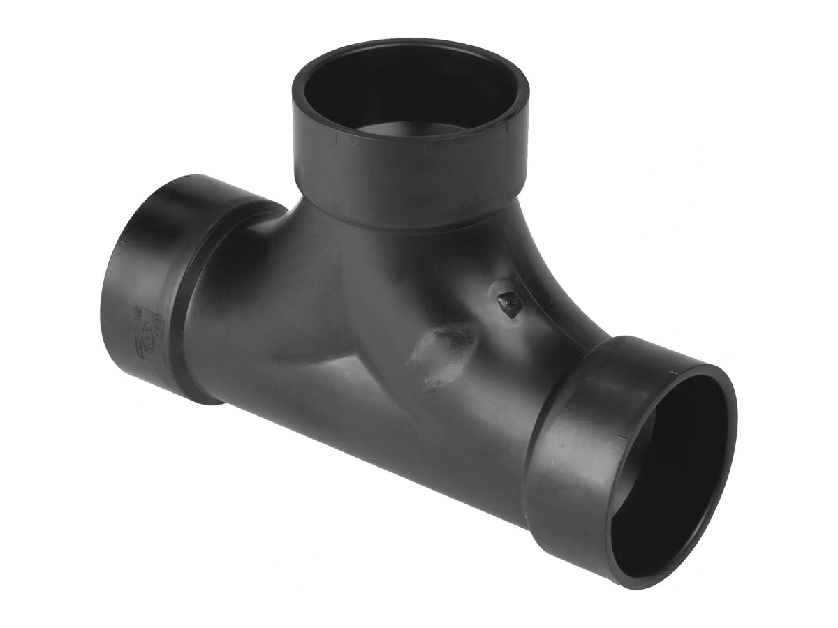 NIBCO I138070, 4 in. x 4 in. x 4 in. Cleanout Tee H x H x H ABS DWV 5811-C
