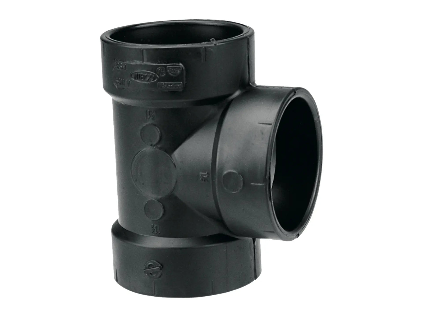 NIBCO I138300, 2 in. x 2 in. x 2 in. HxHxH Vent Tee ABS 5811-V