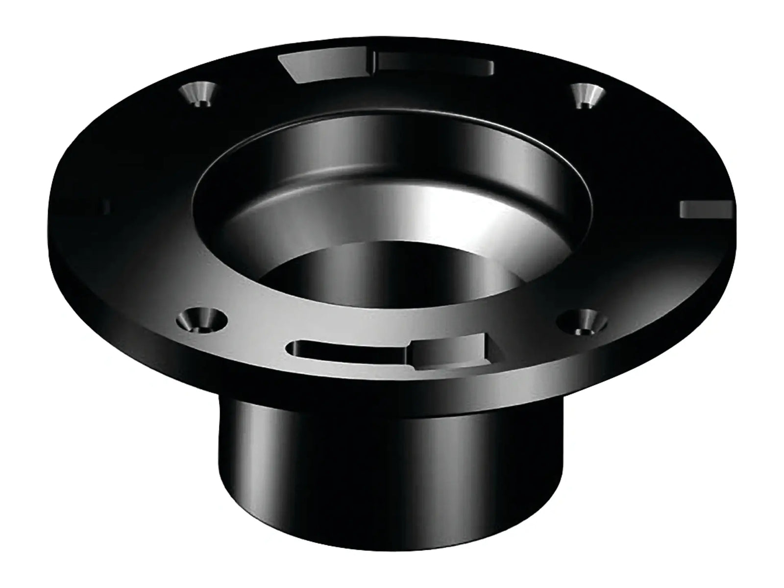 NIBCO I355310, 4 in. x 3 in. Closet Flange Spg ABS DWV 5851-2