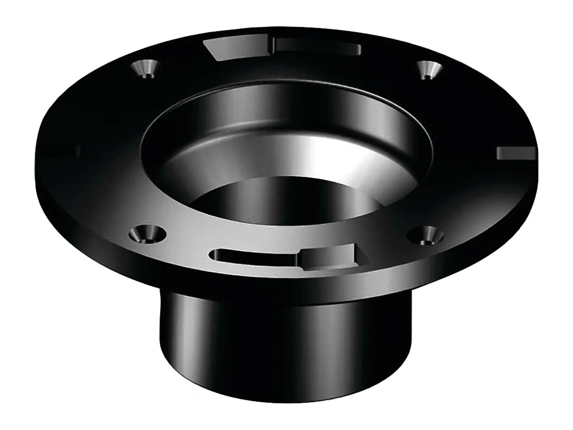 NIBCO I355310, 4 in. x 3 in. Closet Flange Spg ABS DWV 5851-2
