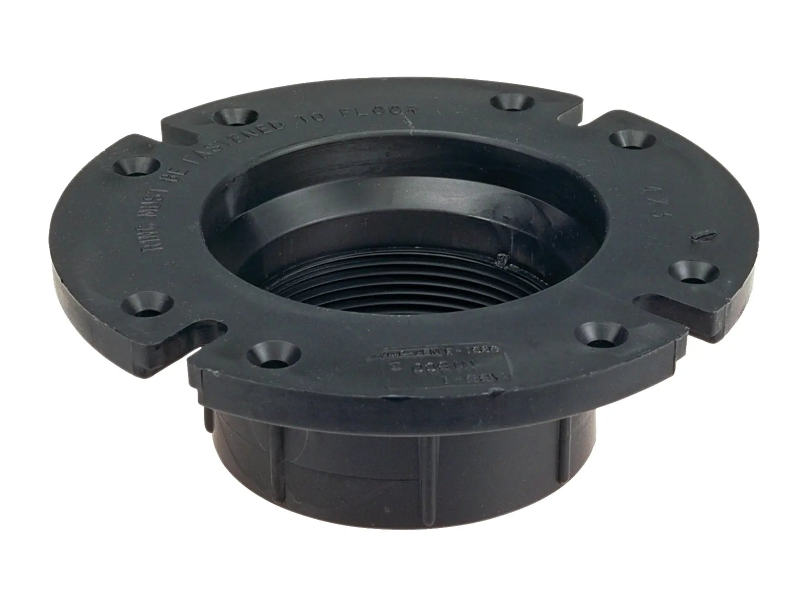 NIBCO I355320, 4 in. x 3 in. Closet Flange FIPT ABS DWV 5851-3