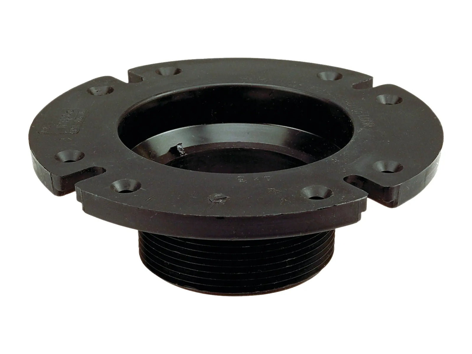 NIBCO I355330, 4 in. x 3 in. Closet Flange MIPT ABS DWV 5851-4
